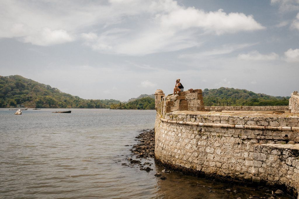 Fuerte de San Jeronimo en Portobelo
