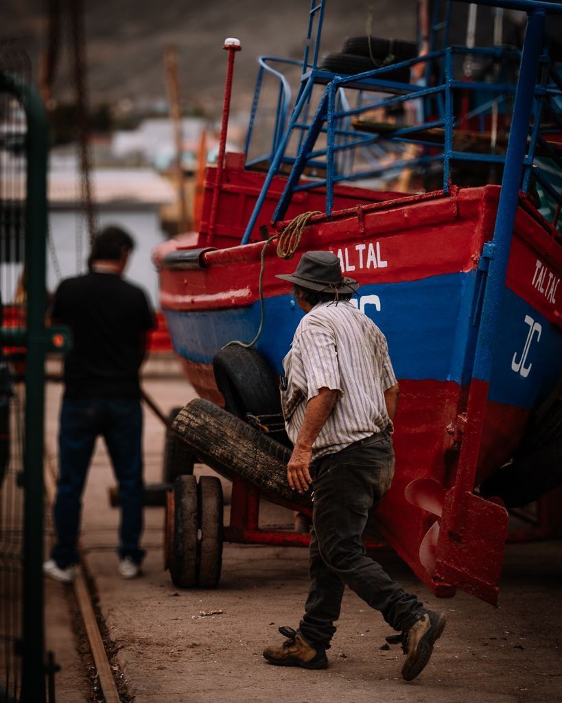 Pescadores de Taltal, Chile Pescadores de Taltal, Chile