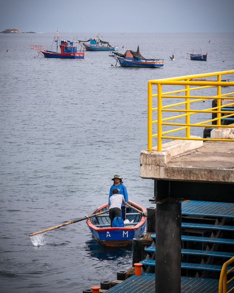Pescadores de Taltal, Chile Pescadores de Taltal, Chile