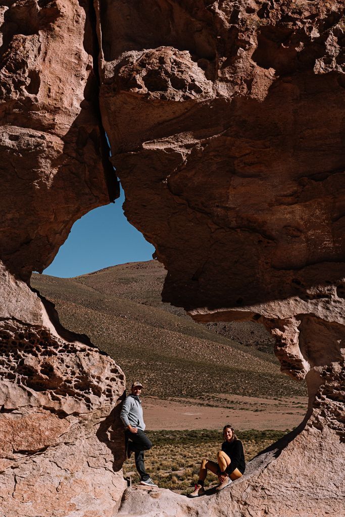 Rocas en Italia Perdida, Bolivia