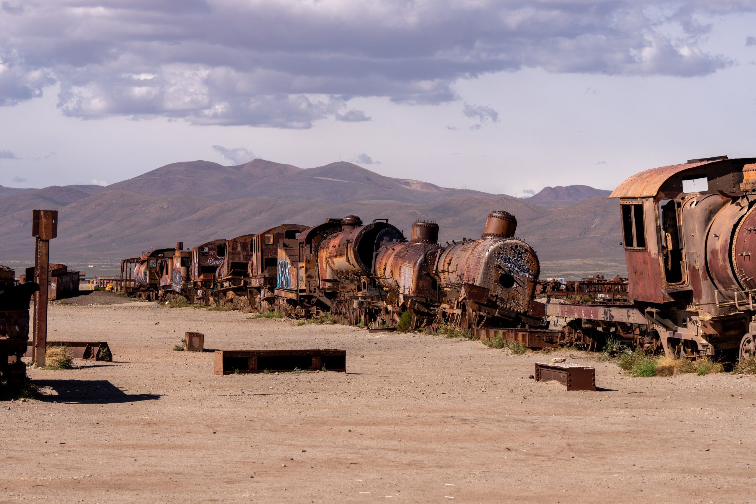 Cementerio de trenes, Uyuni, Bolivia