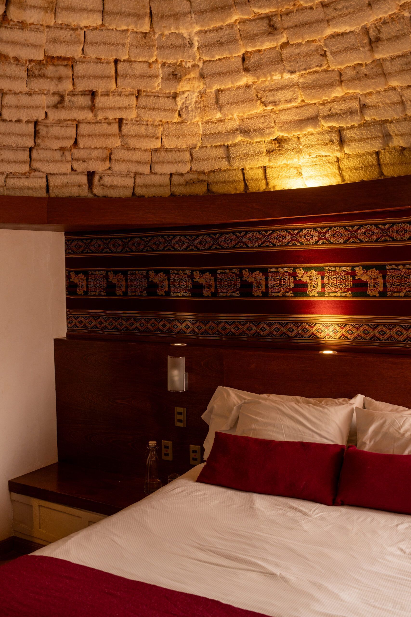 Habitación en el Hotel Palacio de Sal, Uyuni, Bolivia