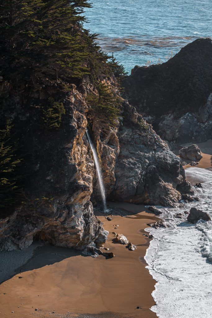 McWay Falls desde el mirador