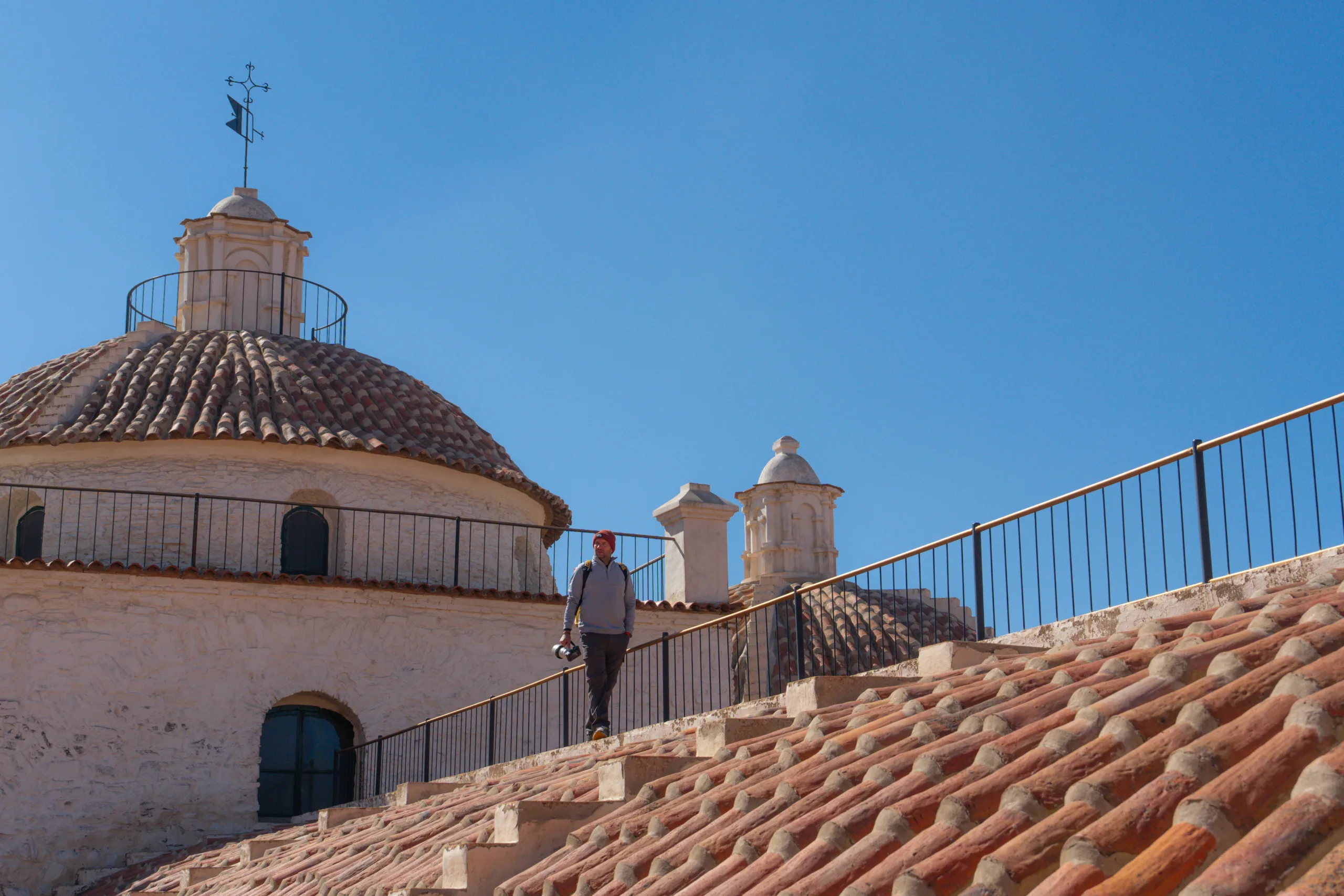 Tejado del Convento de San Francisco en Potosí