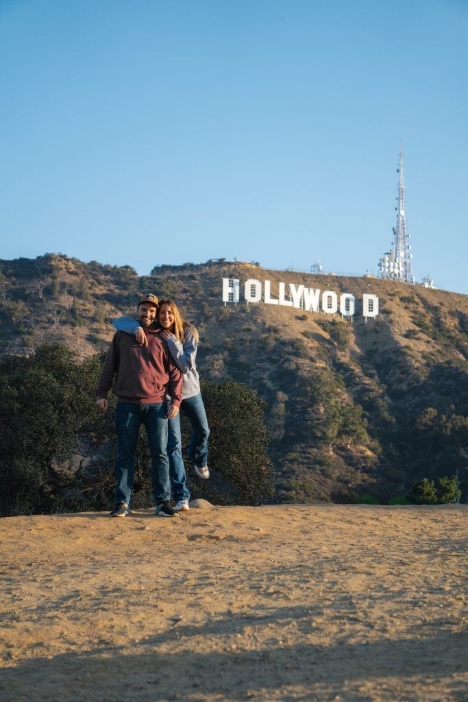 Lugares para fotografiar el cartel de hollywood: Hollywood sign viewpoint