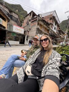 En Aguas Calientes, Pérú