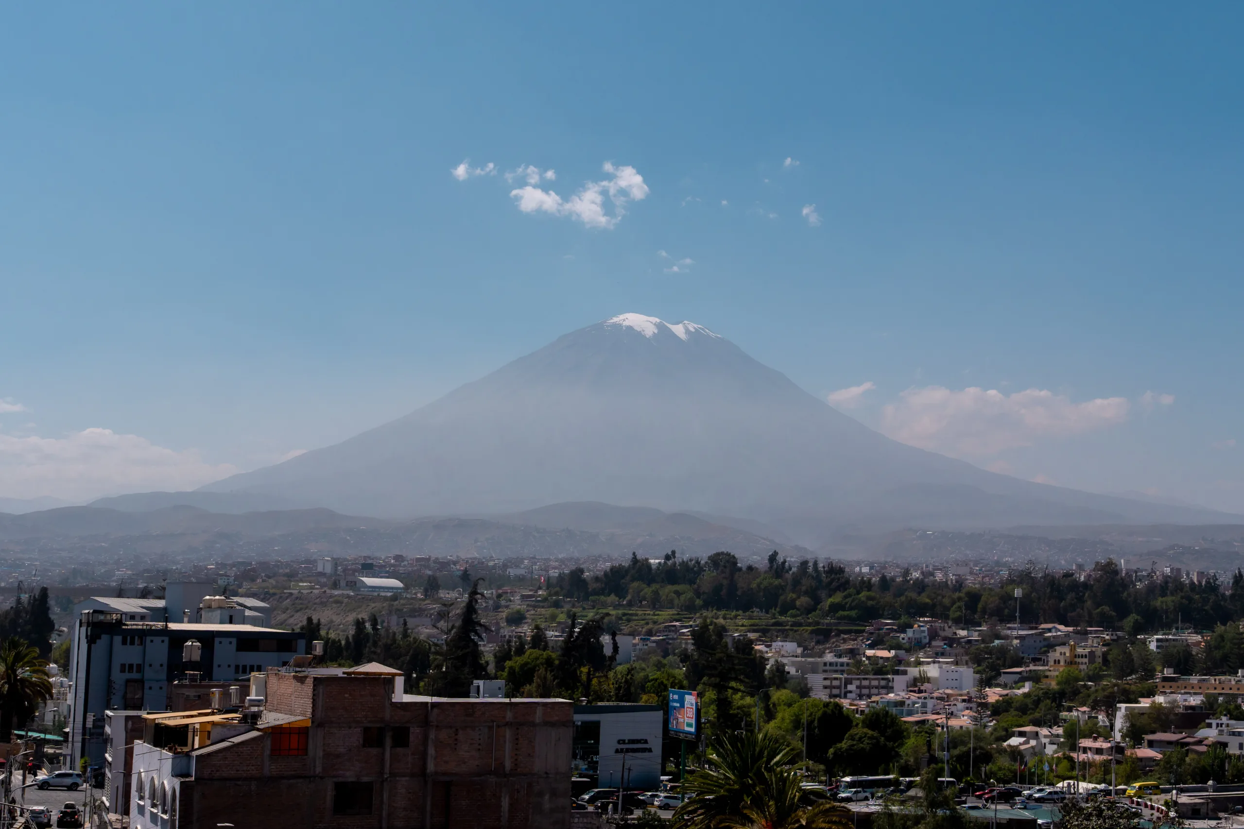 Volcán Misti desde el Mirador de Yanahuara
