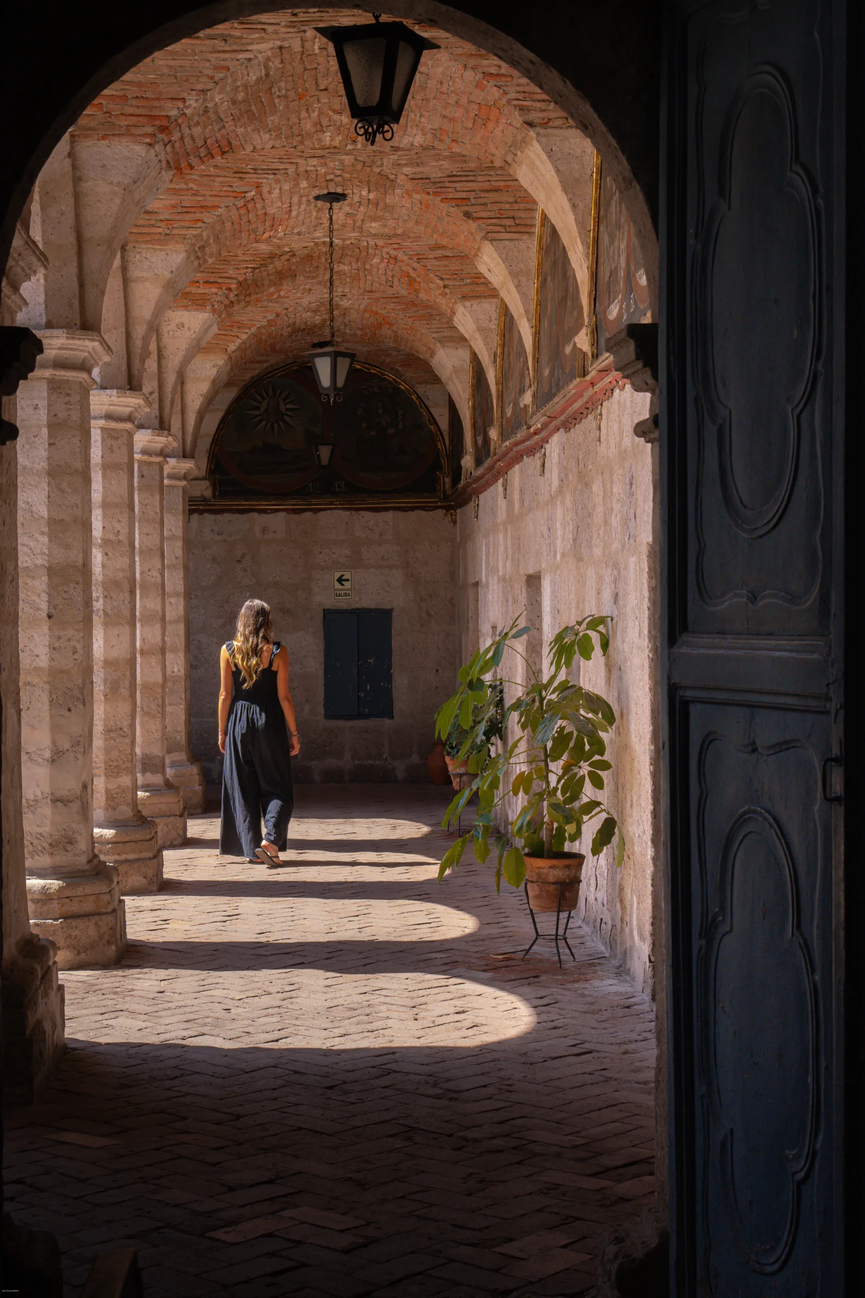 Interior del Monasterio de Santa Catalina, en Arequipa
