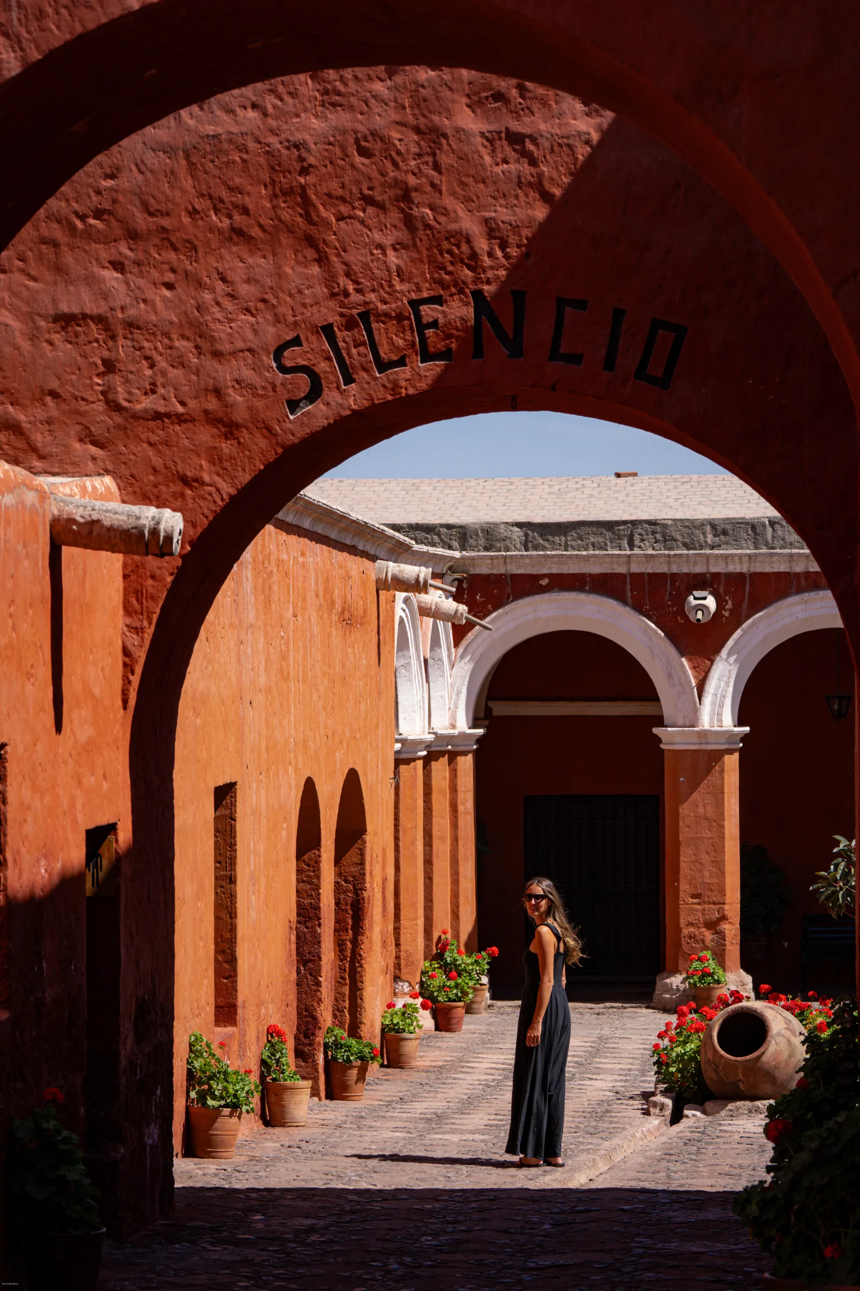 Interior del Monasterio de Santa Catalina, en Arequipa