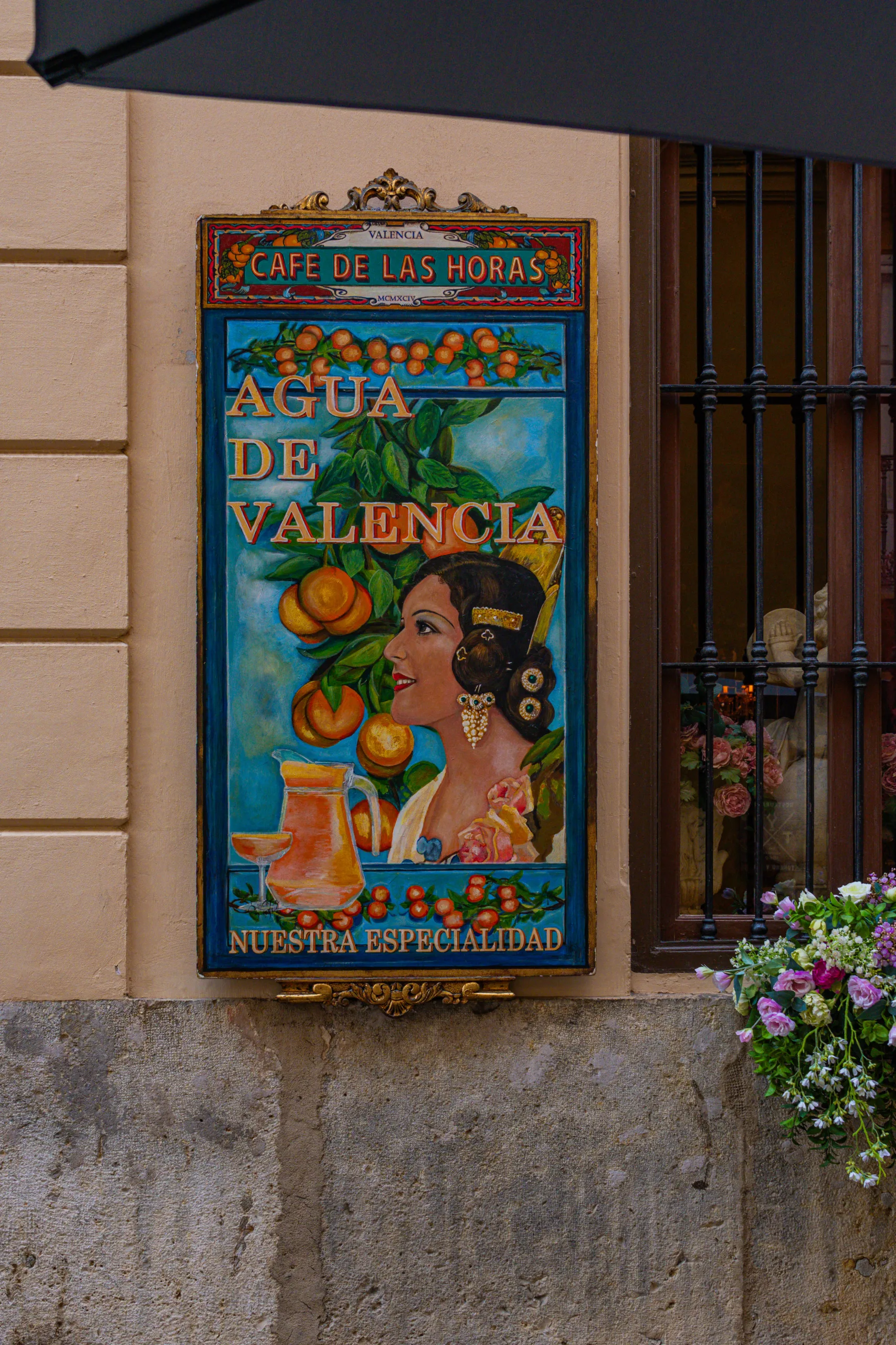 Cartel aigua de València