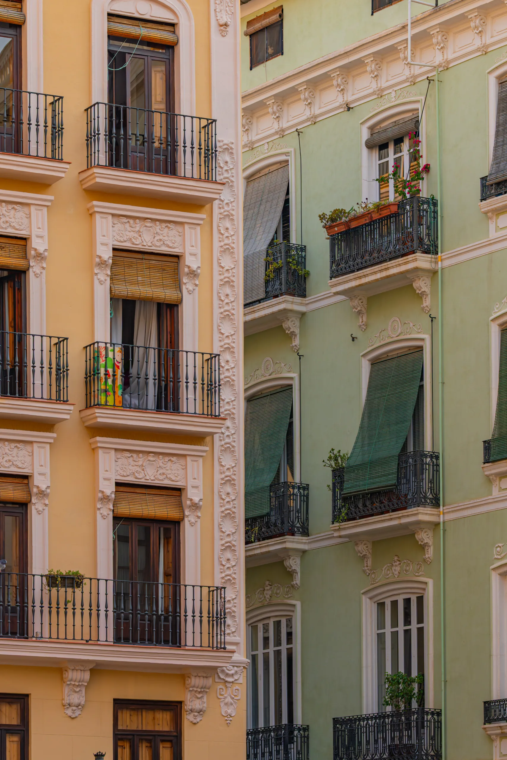 Fachadas en València